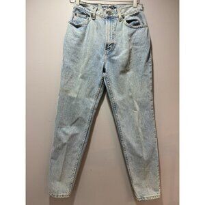 VINTAGE Gap Denim 90s Y2K Womens Size 6 Slim Fit Light Wash Fit Cotton Mom Jeans
